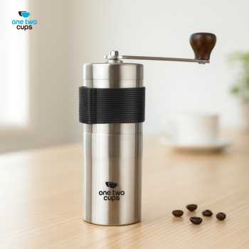 One Two Cups Alat Penggiling Kopi Manual Coffee Grinder Adjustable - ZX-A65