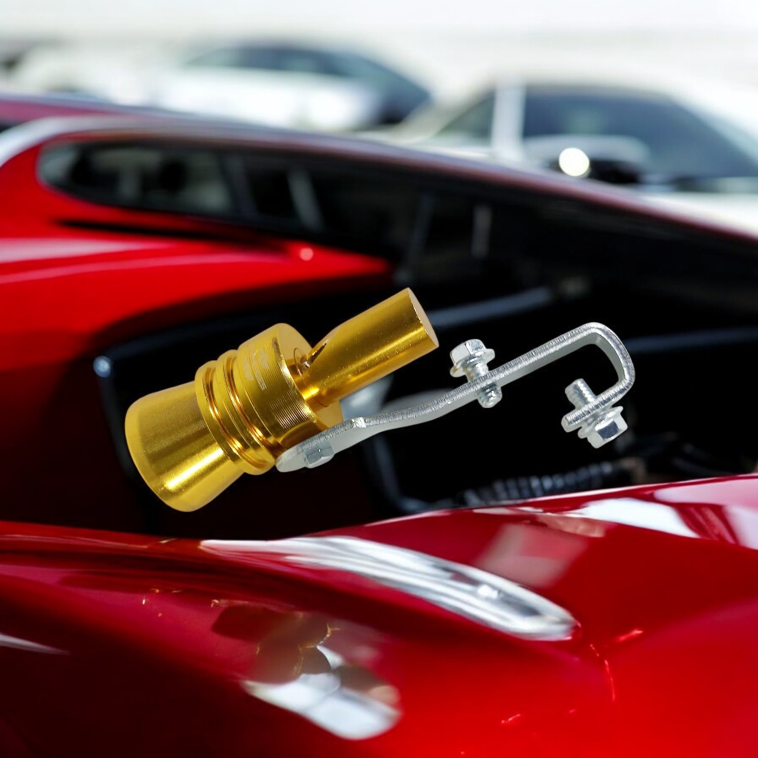 OTOHEROES Penyiul Turbo Palsu Knalpot Mobil Car Whistler 1000-2400cc XL - TUR007 Gambar produk OTOHEROES Penyiul Turbo Palsu Knalpot Mobil Car Whistler 1000-2400cc XL - TUR007