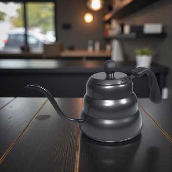 Gambar produk One Two Cups Teko Kopi Leher Angsa Gooseneck Pour Over Drip Kettle 1L - PRF10