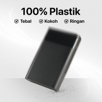 Gambar produk Kebidumei Power Bank DIY Case LCD Display Dual USB Port 4 PCS 18650 - KA4