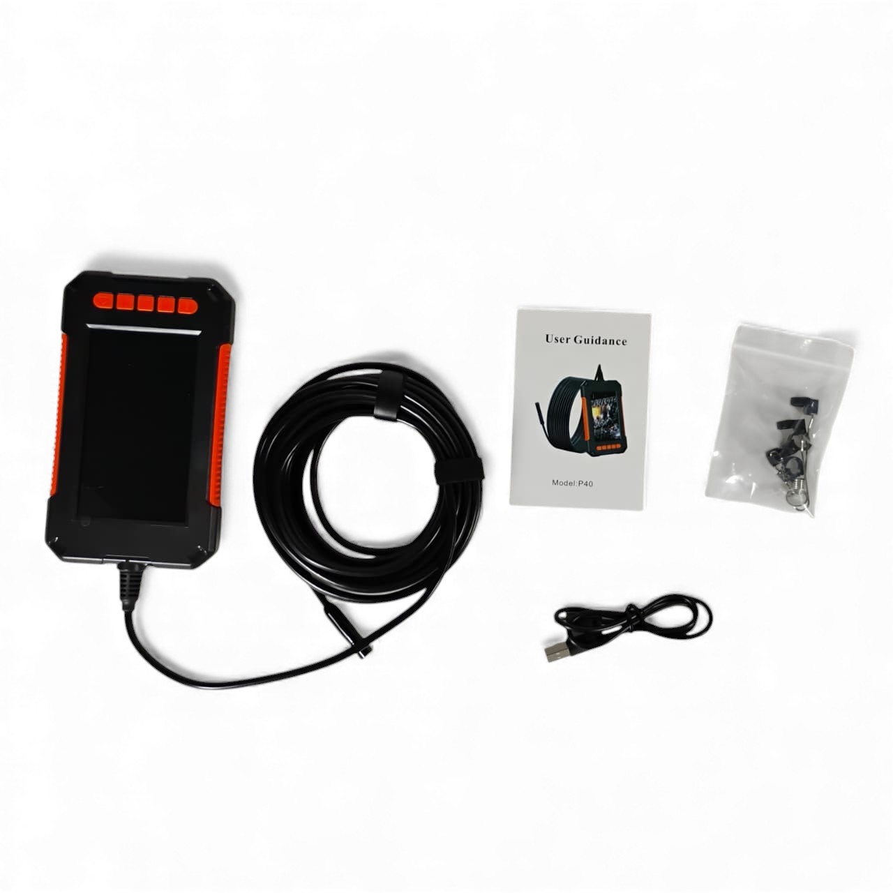 Gambar produk Sruton Kamera Endoskopi Industrial Endoscope 4.3 Inch IPS LCD 1080P - P40