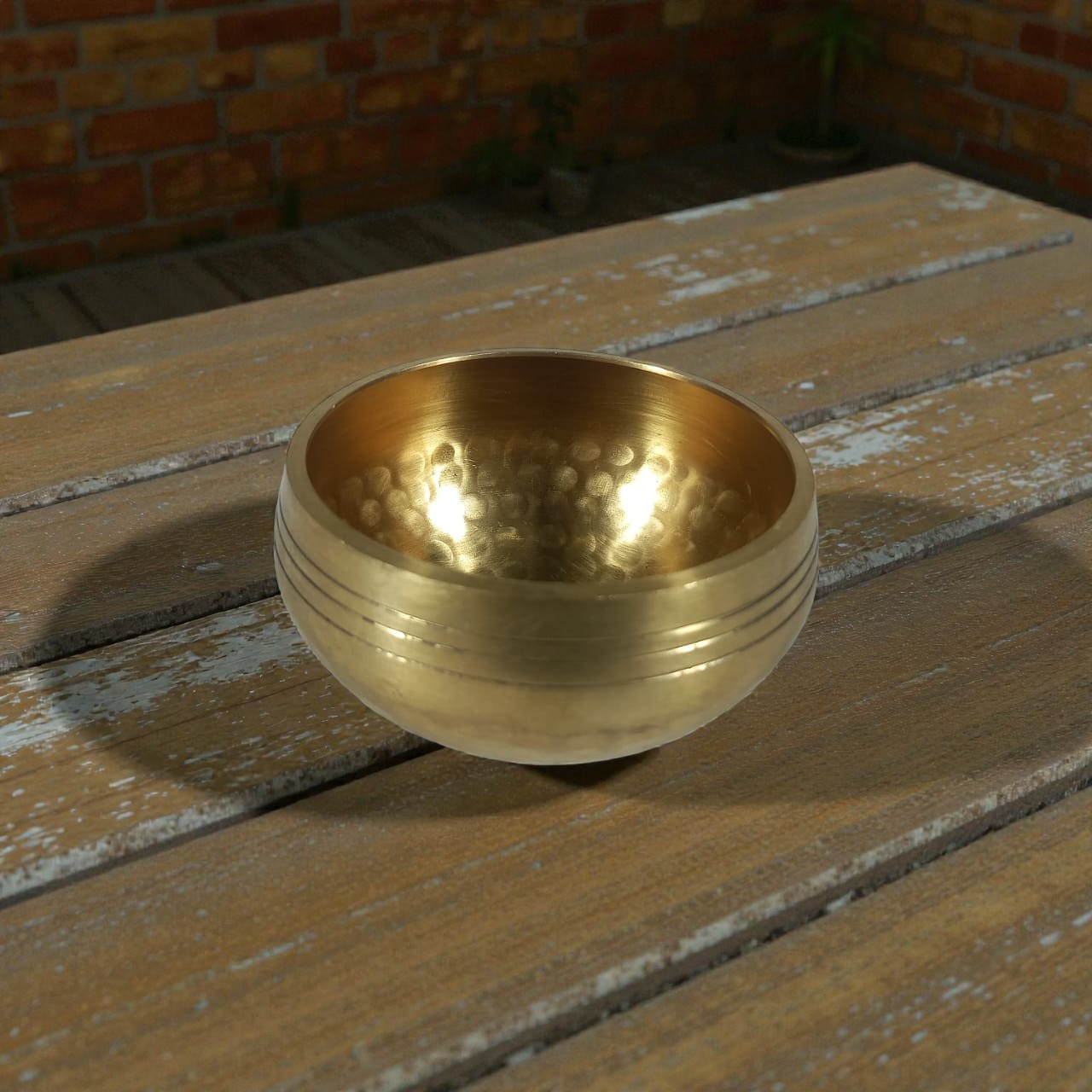 Gambar produk XIAOLANG Mangkok Tembaga Vihara Buddha Sound Bowl 8x4.4cm - X8