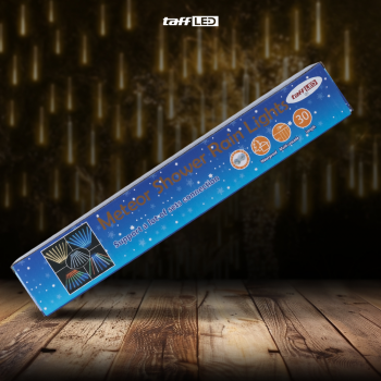 Gambar produk TaffLED Lampu Hias String Lights Meteor Waterproof Warm White 8 PCS - XH480