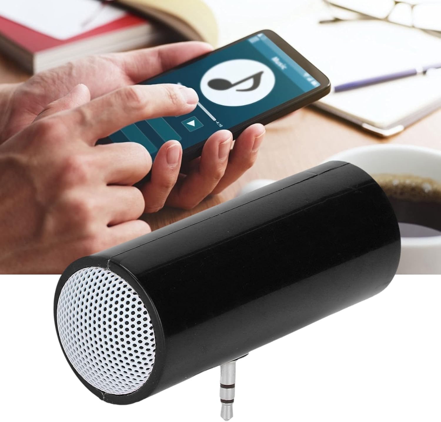 Centechia Mini Portable Stereo Active Speaker 3.5mm for Smartphone - DN828 Gambar produk Centechia Mini Portable Stereo Active Speaker 3.5mm for Smartphone - DN828