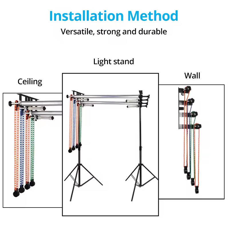 Gambar produk RUNJINFOTO Holder Backdrop Expander Roller Studio Photography 3 Axis - RF-15