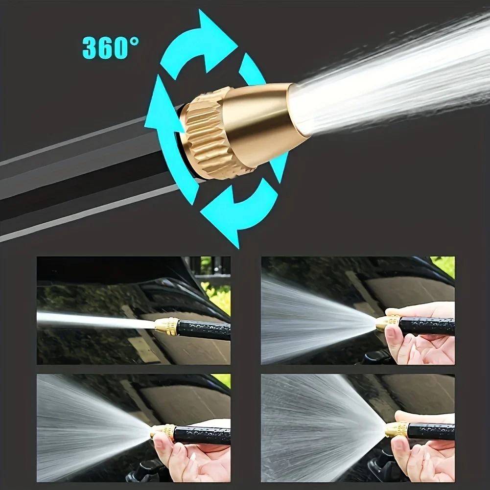 Gambar produk PIGEN Semprotan Air Selang Fleksibel Spray Gun Magic Hose 15M - PT-15