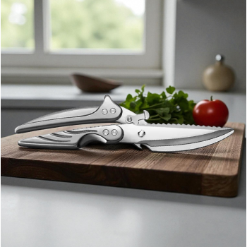 Gambar produk FEZER Gunting Daging Dapur Multifungsi Kitchen Meat Scissors 2in1 - 039