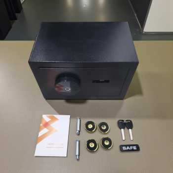 Gambar produk DAYI Kotak Brankas Fingerprint Anti Theft Safety Box 31x20x20cm - DY-20