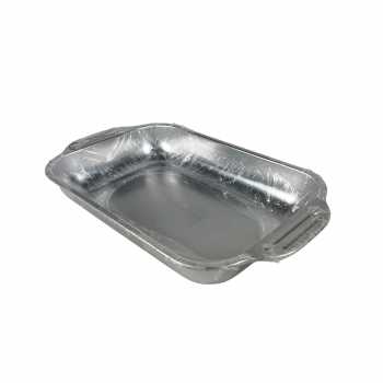 Gambar produk NLSLASI Loyang Nampan Tray Bakeware Grill Pan Magnetic Stainless 410 32x19x4.5cm - NL31