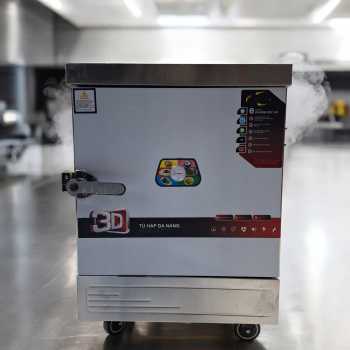 Gambar produk Menshi Mesin Steamer Nasi Rice Steaming Cabinet 6 Tray 90 People 9kW - MS-9