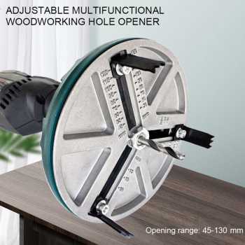 FMA Adjustable Woodworking Cutting Tools Hole Opener 45-130mm - FM-45-13