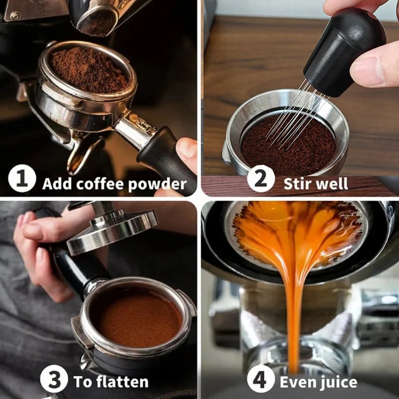 PERFFEE Jarum Kopi Espresso 12 Needle Tool Magnetic Base 0.25mm - HM12 Gambar produk PERFFEE Jarum Kopi Espresso 12 Needle Tool Magnetic Base 0.25mm - HM12