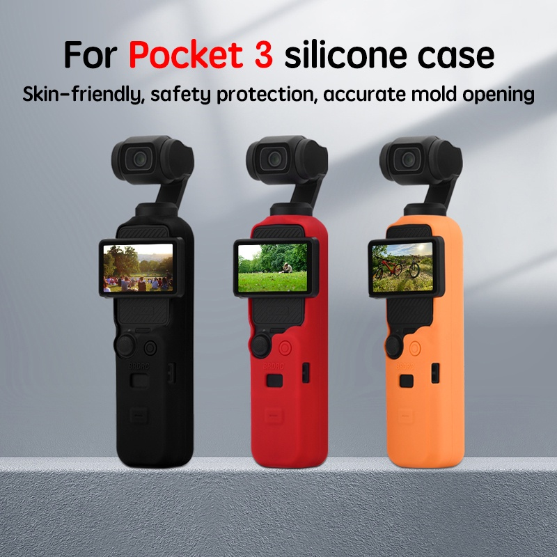 Gambar produk SDS Case Pelindung Silicone Protective Case for DJI Osmo Pocket 3 - SD3S