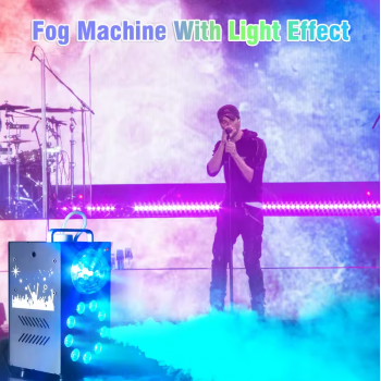 Gambar produk UKING Mesin Asap Smoke Machine Light Stage Wireless Remote 700W - UK1