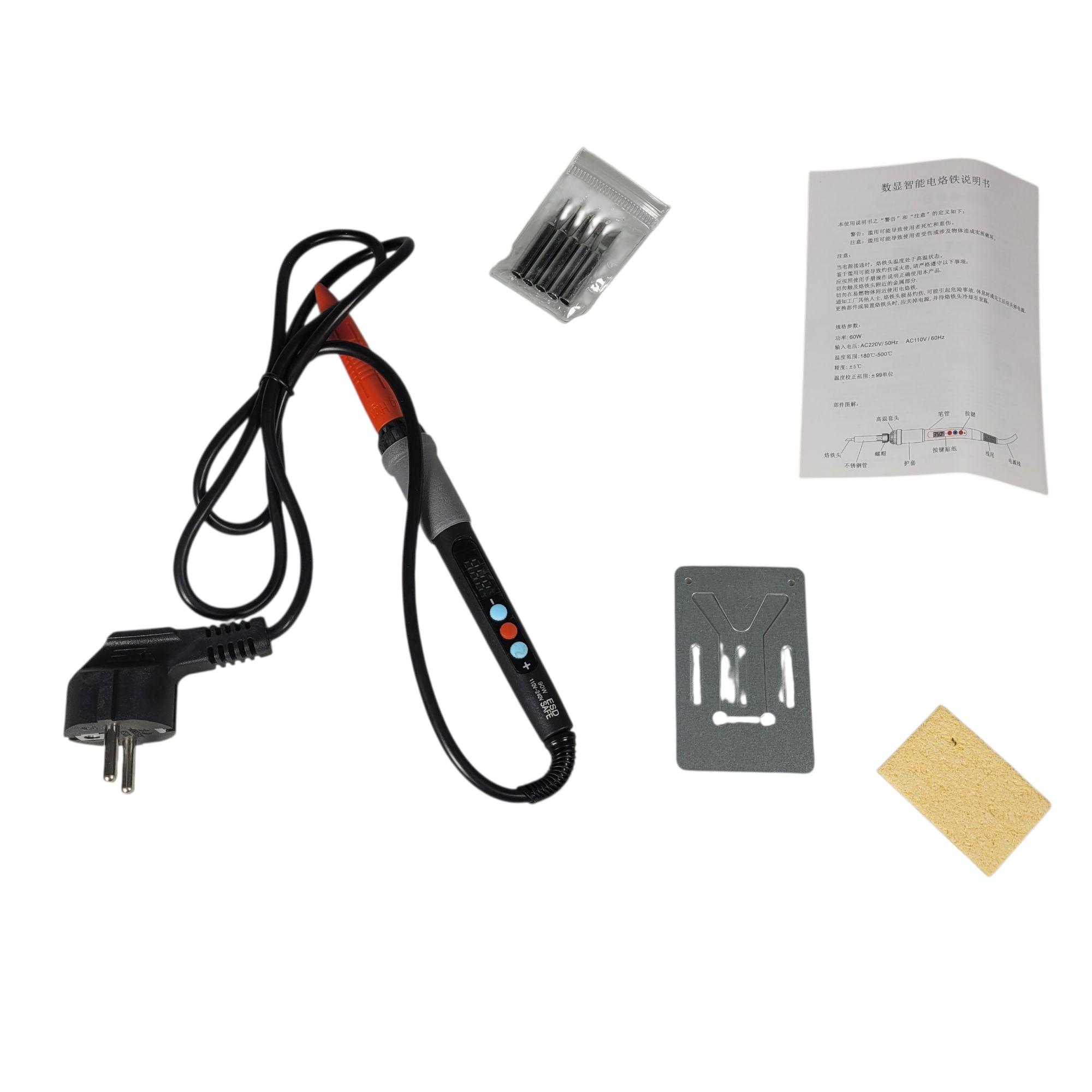 Solder Elektrik Adjustable Temperature Soldering ESD SAFE 90W - CS-926S Gambar produk Solder Elektrik Adjustable Temperature Soldering ESD SAFE 90W - CS-926S