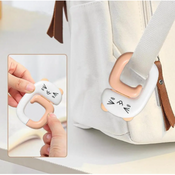 Gambar produk MACAU Gantungan Meja Serbaguna Thinking Cat Schoolbag Hook Hanger - MC2