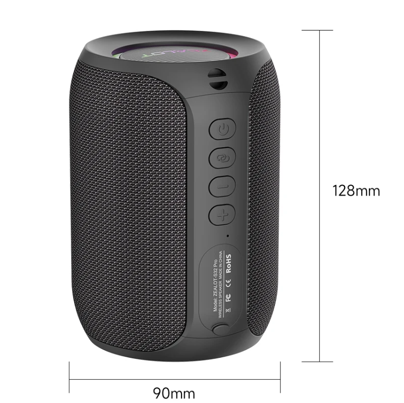 ZEALOT Speaker Bluetooth Portable Subwoofer Waterproof IPX5 3000mAh - S-320 Gambar produk ZEALOT Speaker Bluetooth Portable Subwoofer Waterproof IPX5 3000mAh - S-320