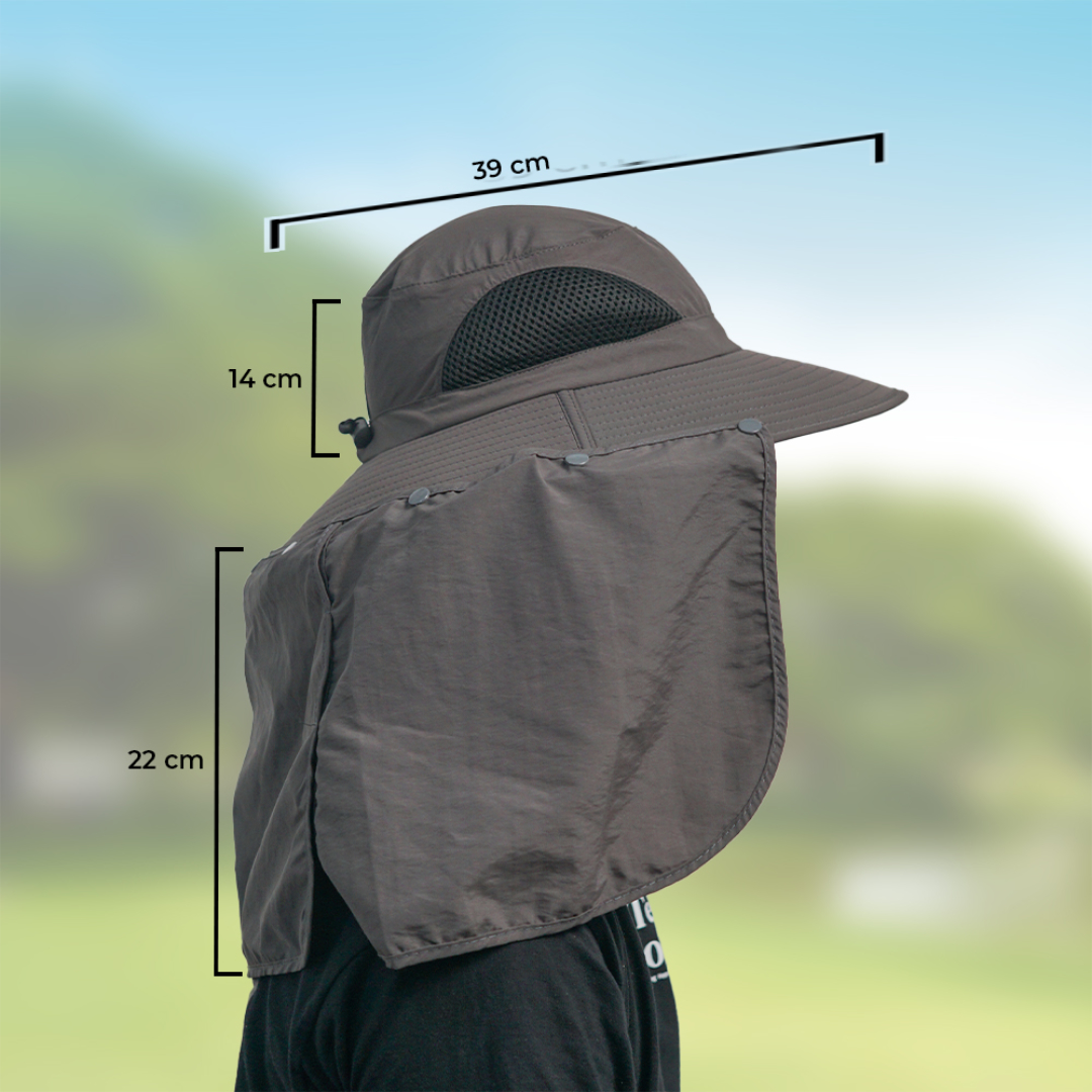 Rhodey Topi Rimba Outdoor Anti UV Waterproof Boonie Hat Nylon - BH032 Gambar produk Rhodey Topi Rimba Outdoor Anti UV Waterproof Boonie Hat Nylon - BH032