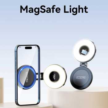 Ulanzi Lampu Ring Light LED Magnetic 3in1 Color Flip Design 400mAh 2W - LM19