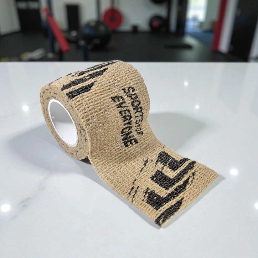 TaffSPORT Sport Tape Kinesiology Perban Plester Otot Medical 5cmx4.5M - C103 Gambar produk TaffSPORT Sport Tape Kinesiology Perban Plester Otot Medical 5cmx4.5M - C103