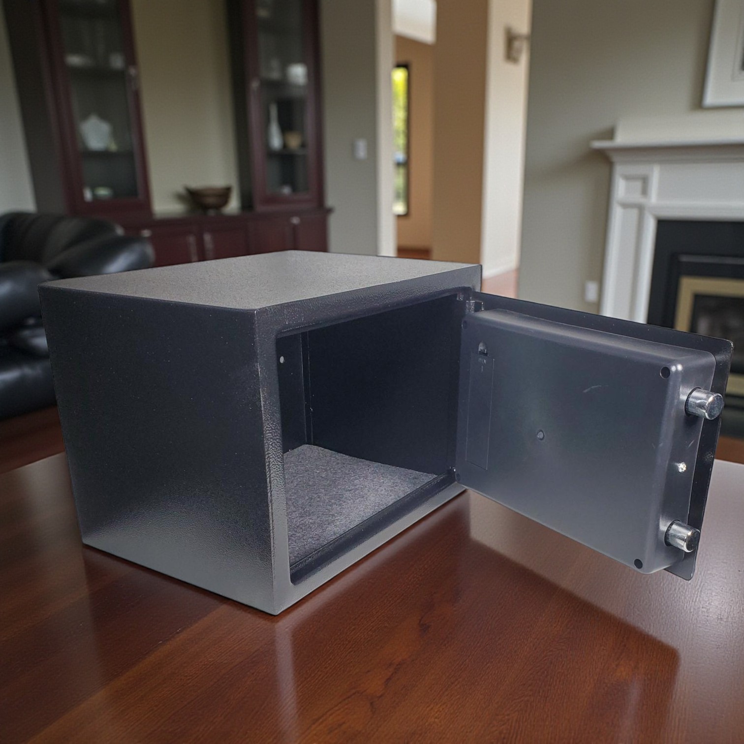 TEDEY Kotak Brankas Dokumen Safe Deposit Box Fingerprint 35x25x25cm - SB05 Gambar produk TEDEY Kotak Brankas Dokumen Safe Deposit Box Fingerprint 35x25x25cm - SB05