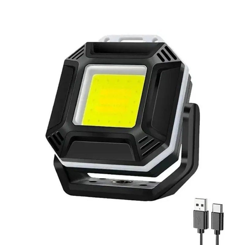 SeaSoar Lampu Outdoor Magnetic Work Light LED COB 850mAh IPX4 - SS-50 Gambar produk SeaSoar Lampu Outdoor Magnetic Work Light LED COB 850mAh IPX4 - SS-50