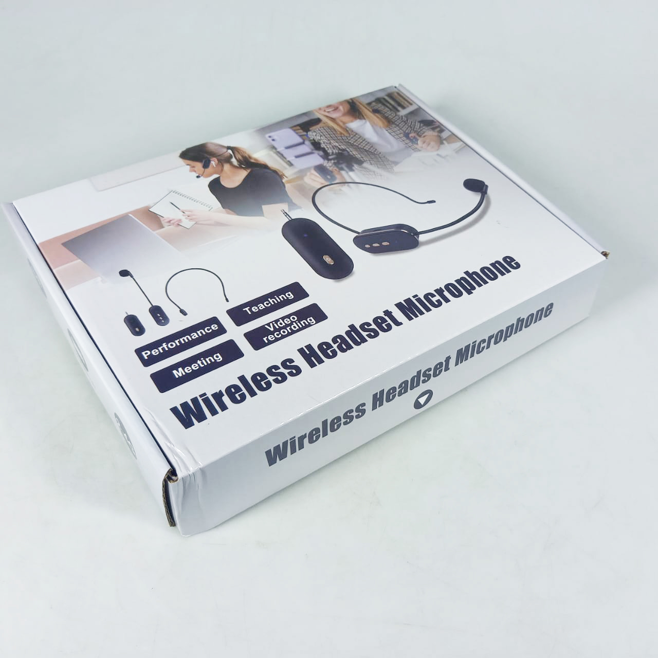 CLOVEY Wireless Lavalier Lapel Microphone 6.35mm Adapter 2.4GHz 2 Mic - SI09 Gambar produk CLOVEY Wireless Lavalier Lapel Microphone 6.35mm Adapter 2.4GHz 2 Mic - SI09