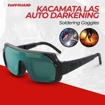 TaffGUARD Kacamata Las Otomatis Auto Darkening Soldering Goggles - TX-012