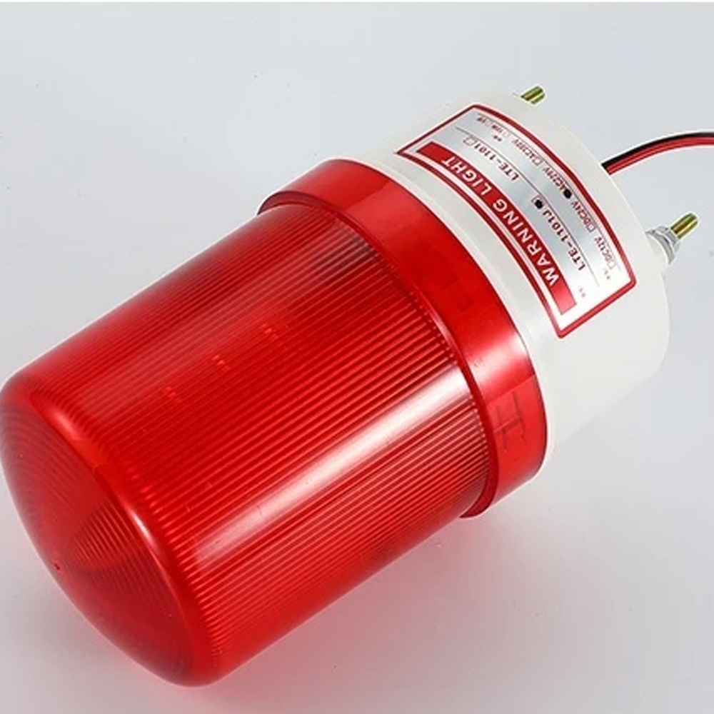 Gambar produk NANYI Warning Light Rotary Lamp LED Alarm Waterproof 220V 10W Silent - LTE-1101J
