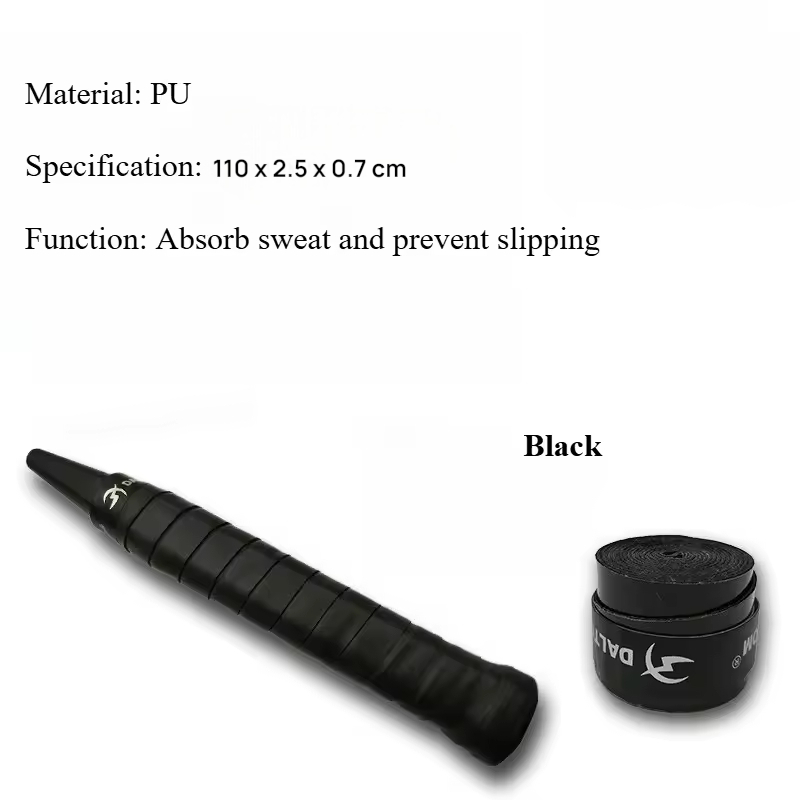 Gambar produk DALTOM Grip Raket Tennis Badminton Padel Sweat Absorbing 110x2.5cm - DL-06
