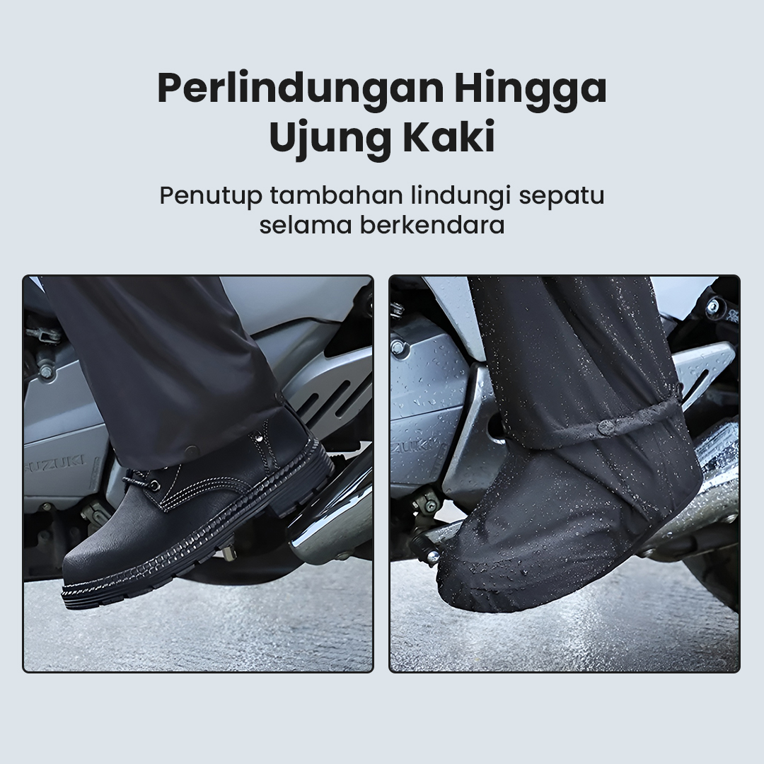 Keyru Jas Hujan Setelan Motor Polyester Pongee Waterproof Raincoat M - ZY-8118 Gambar produk Keyru Jas Hujan Setelan Motor Polyester Pongee Waterproof Raincoat M - ZY-8118