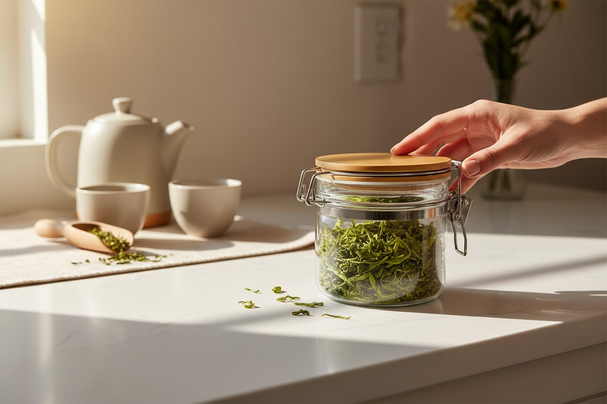 BARELLI Toples Kaca Penyimpanan Makanan Kedap Udara Buckle Storage Jar 450ml - BR100 Gambar produk BARELLI Toples Kaca Penyimpanan Makanan Kedap Udara Buckle Storage Jar 450ml - BR100