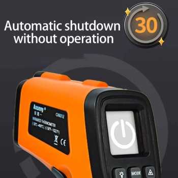 Gambar produk Anseny Termometer Industrial Digital Thermogun Infrared Backlit LCD - CX6013