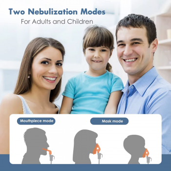 Gambar produk CNB Alat Terapi Pernapasan Compressor Nebulizer Inhaler Atomizer - 69009