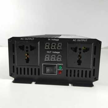 Gambar produk Taffware Power Inverter Pure Sine Wave DC 12V to AC 220V 5500W - CJ-5500Q