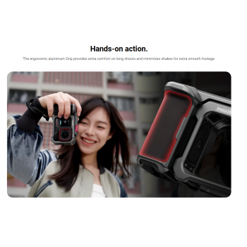 Gambar produk TELESIN StreetGrip Kit Protective Metal Cage Insta360 Ace Pro 1 / 2 - S6-FMS-31-TIS