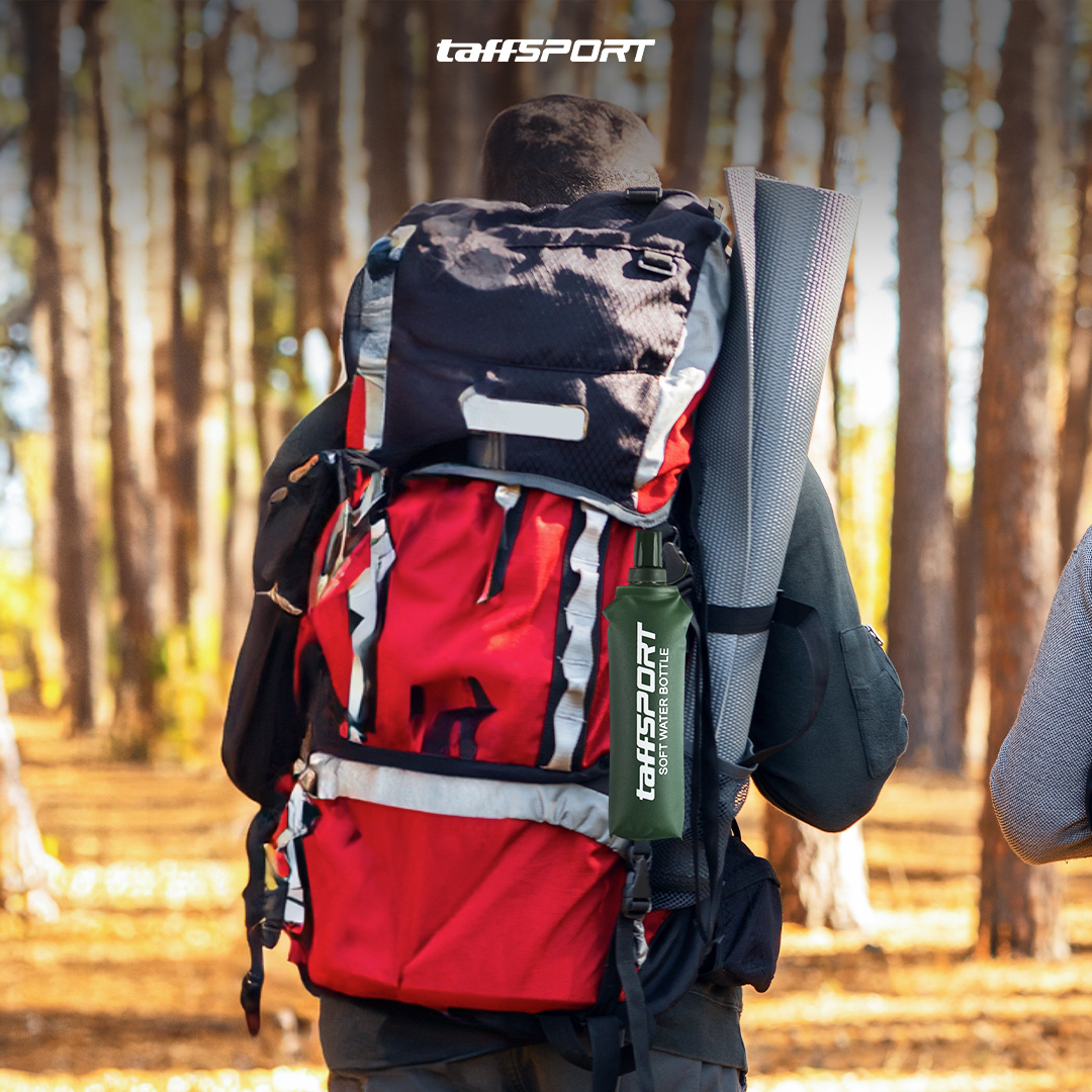 TaffSPORT Botol Minum Lipat Soft Flask Running Water Bottle 500ml - TF-50 Gambar produk TaffSPORT Botol Minum Lipat Soft Flask Running Water Bottle 500ml - TF-50