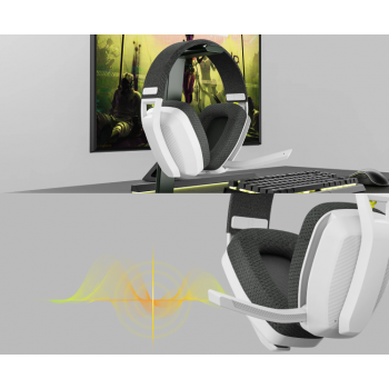 Gambar produk BINNUNE Headphone Bluetooth 5.3 Wireless Gaming Headset 500mAh - BW06