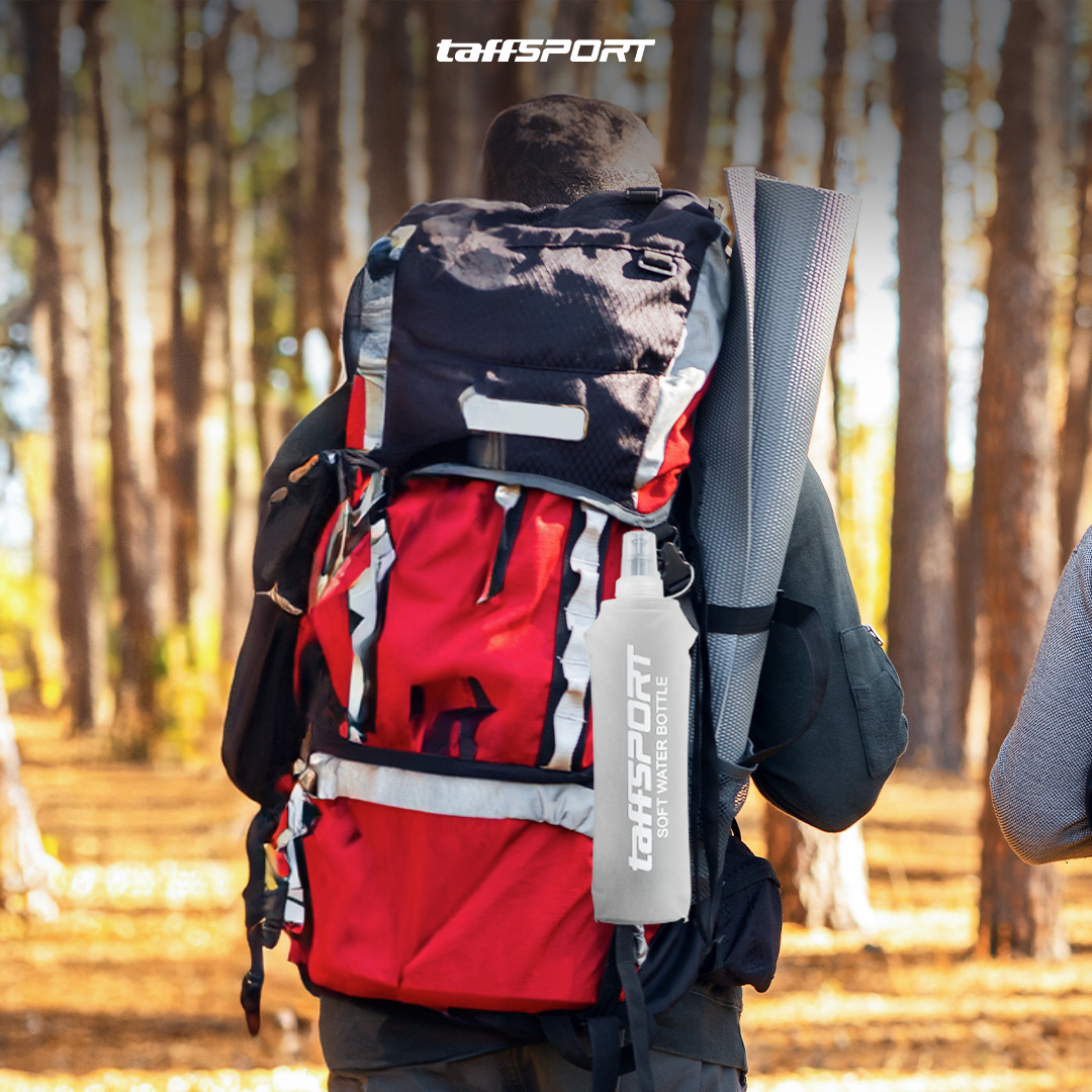 TaffSPORT Botol Minum Lipat Soft Flask Running Water Bottle 500ml - TF-50 Gambar produk TaffSPORT Botol Minum Lipat Soft Flask Running Water Bottle 500ml - TF-50