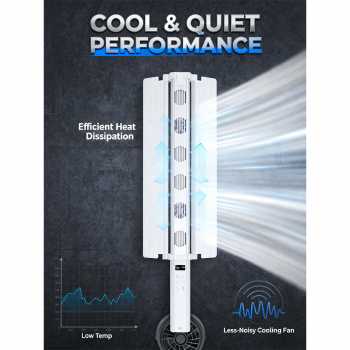 Gambar produk LIYADI Lampu Studio Tube Light Stick RGBW 24 Mode OLED 2600mAh 50W - C2 PRO