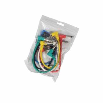 Gambar produk Kabel Gitar L Angle Untuk Pedal Efek Gitar Electric Guitar Cable 6 PCS