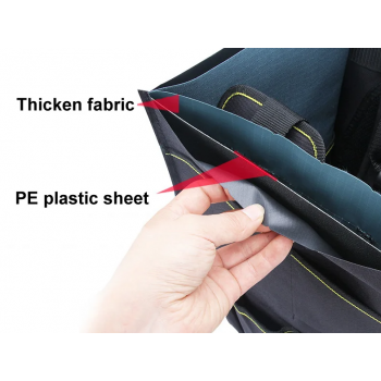 Gambar produk YISHENG Tas Perkakas Tukang Mekanik Storage Tool Backpack 31x20x43cm - ISY03