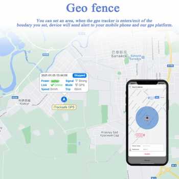 Gambar produk WIKOGER Alat Pelacak Mobil Motor Car GPS Tracker Alarm 2G 90V - ST901