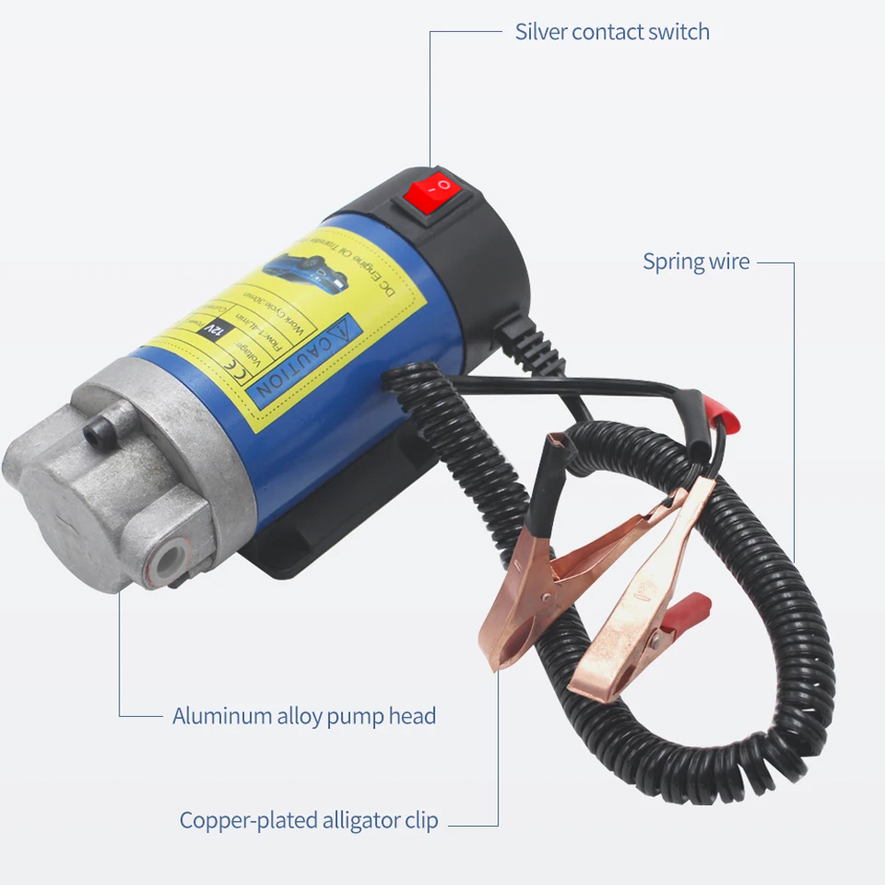 MARITIME Pompa Sedot Oli Elektrik Oil Extractor Pump 12V 100W - CH8019 Gambar produk MARITIME Pompa Sedot Oli Elektrik Oil Extractor Pump 12V 100W - CH8019