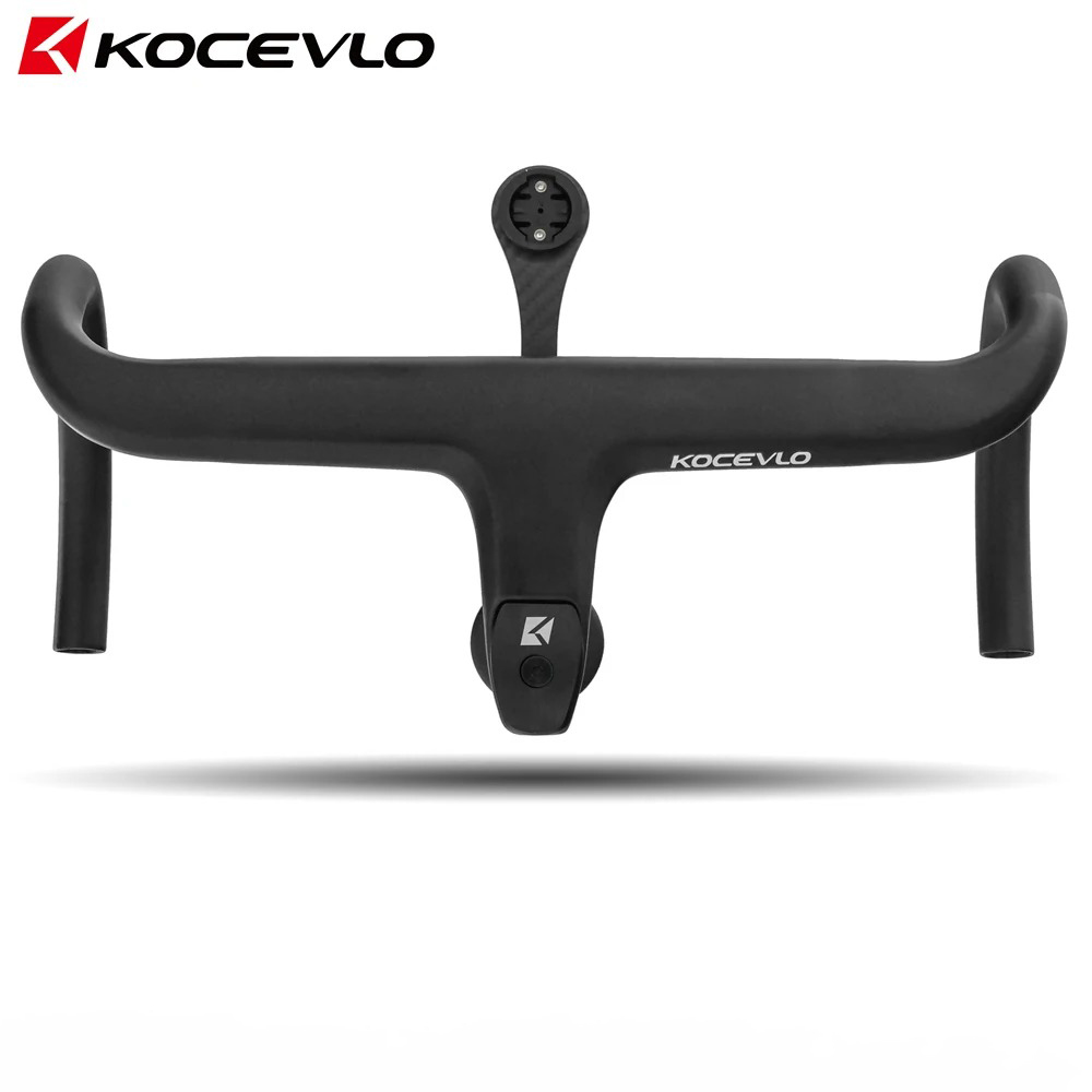 Gambar produk KOCELVO Setang Sepeda Balap Bicycle Bend Handle Carbon Fiber 40cm - X01