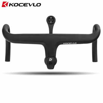 KOCELVO Setang Sepeda Balap Bicycle Bend Handle Carbon Fiber 40cm - X01