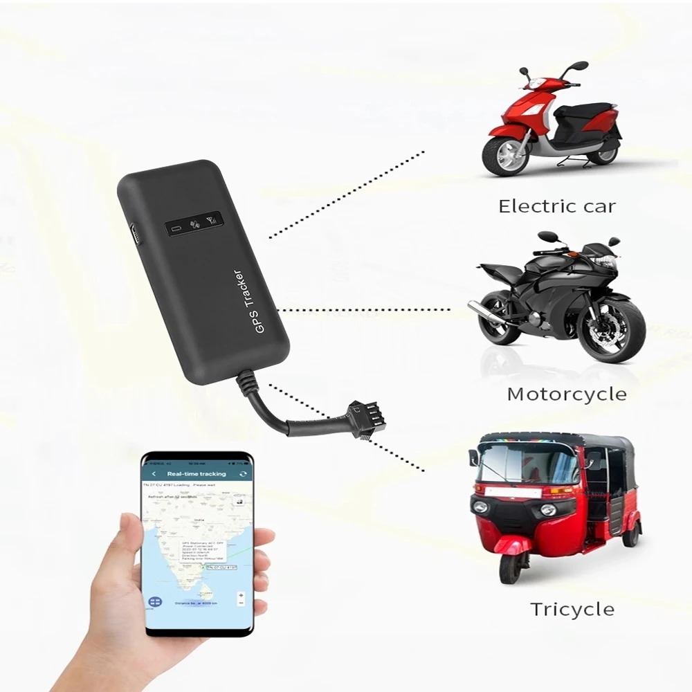 Gambar produk Beidou Alat Pelacak Mobil Motor Car GPS Tracker Alarm 2G 36V - GT02