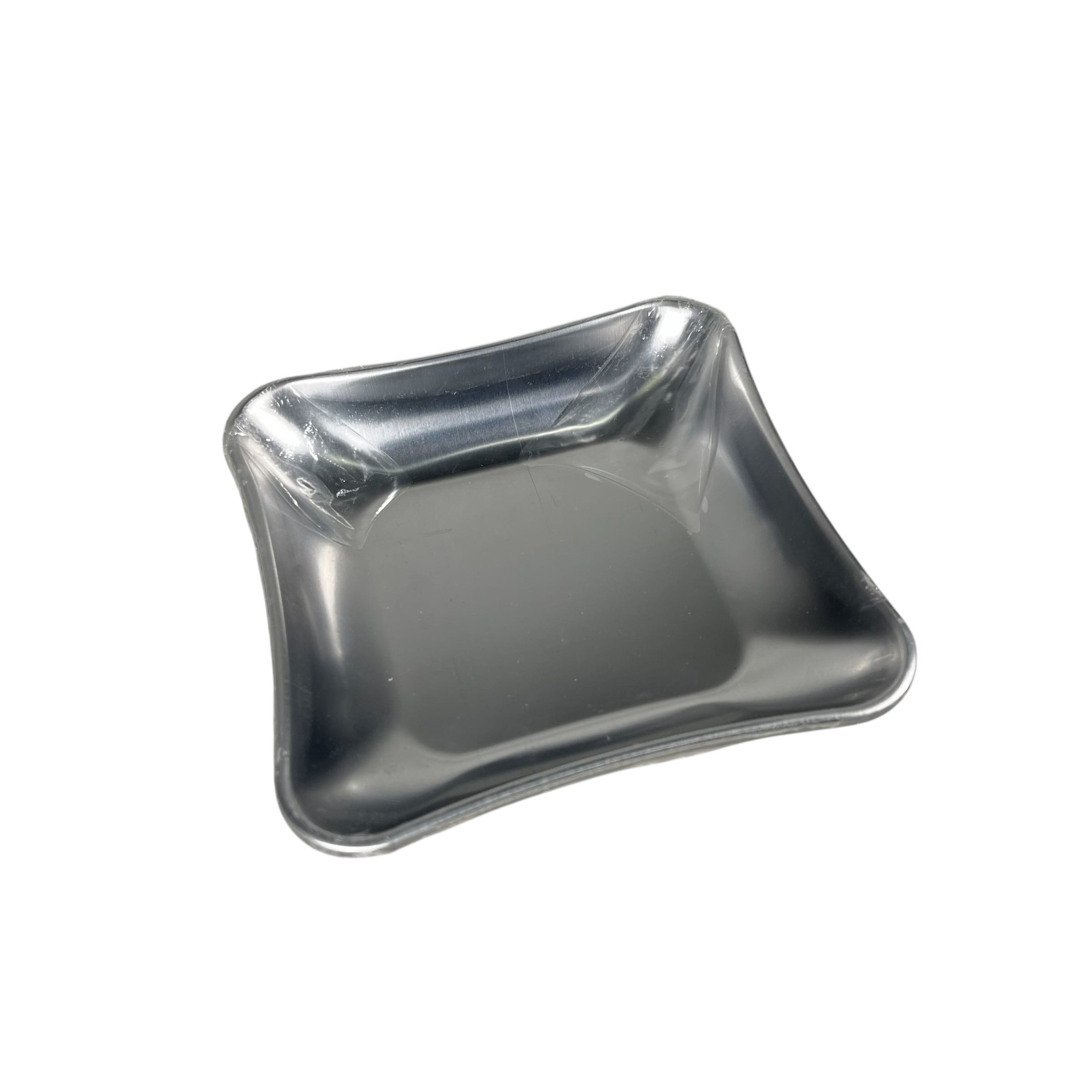Gambar produk Aihogard Piring Makan Stainless Steel Square Korean Style 13.9cm - AG130