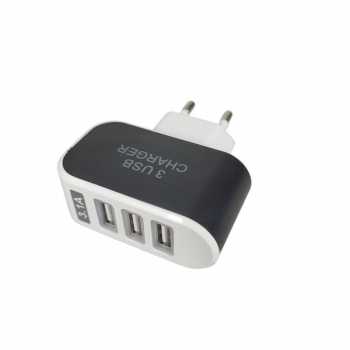 Gambar produk Adaptor Travel Charger USB 3 Port 5V 3.1A - EKA