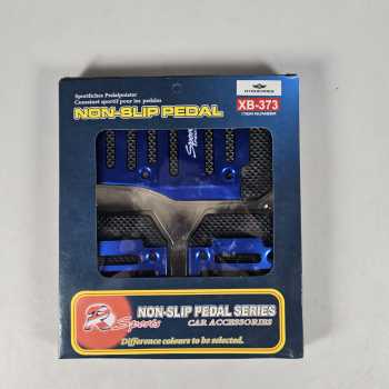 Gambar produk OTOHEROES Cover Aluminium Pedal Gas Rem Kopling Mobil - XB-373